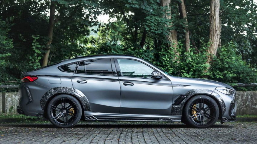 Manhart MHX6 700 is the BMW X6 M Competition gone truly wild